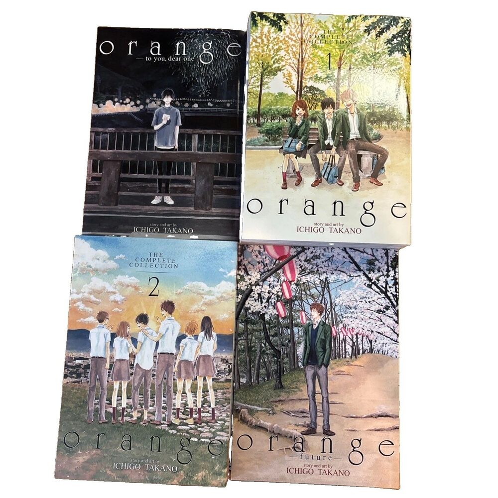 Orange The Complete Manga Book Set Volumes 1, 2 + Future & To You Dear One Lot